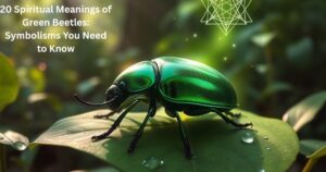 Spiritual Meanings of Green Beetles: Symbolisms You Need to Know