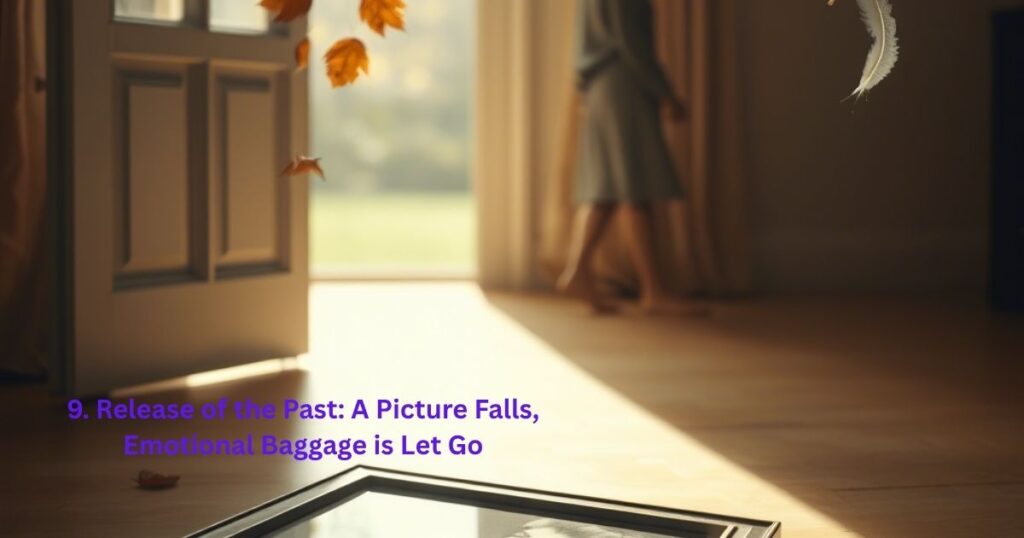 Release of the Past: A Picture Falls, Emotional Baggage is Let Go