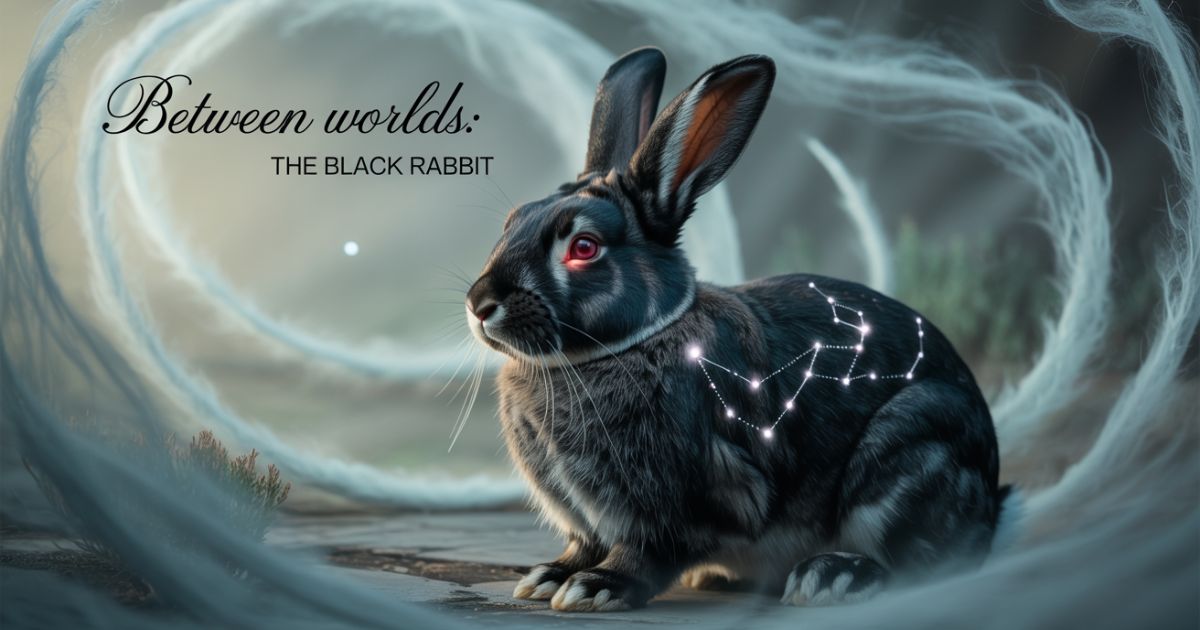 Between Worlds: The Black Rabbit  Your Spiritual Guide to Hidden Truths