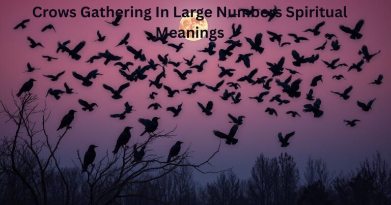 Crows Gathering In Large Numbers Spiritual Meanings