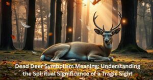 Dead Deer Symbolism Meaning: Understanding the Spiritual Significance of a Tragic Sight