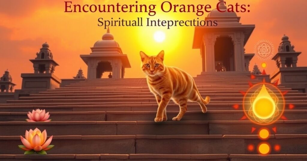 Encountering Orange Cats: Spiritual Interpretations