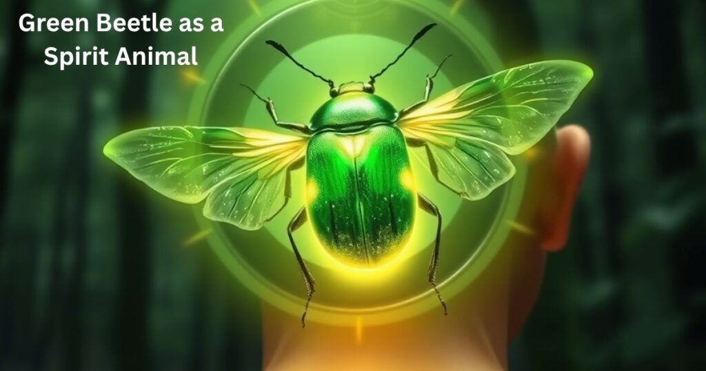 Green Beetle as a Spirit Animal