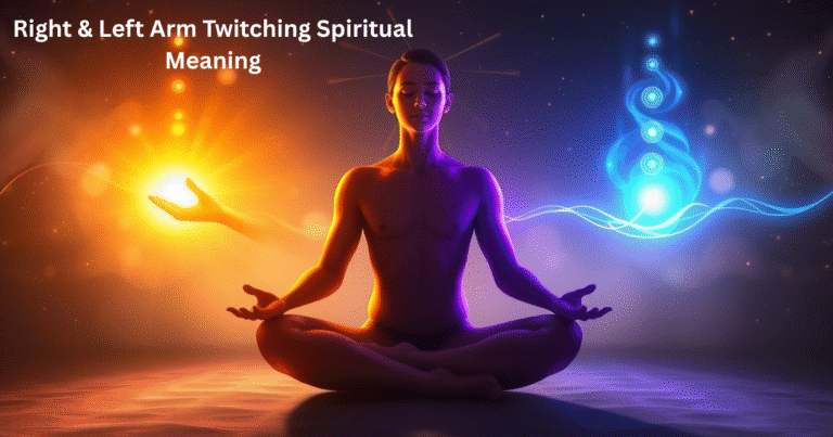 Right & Left Arm Twitching Spiritual Meaning
