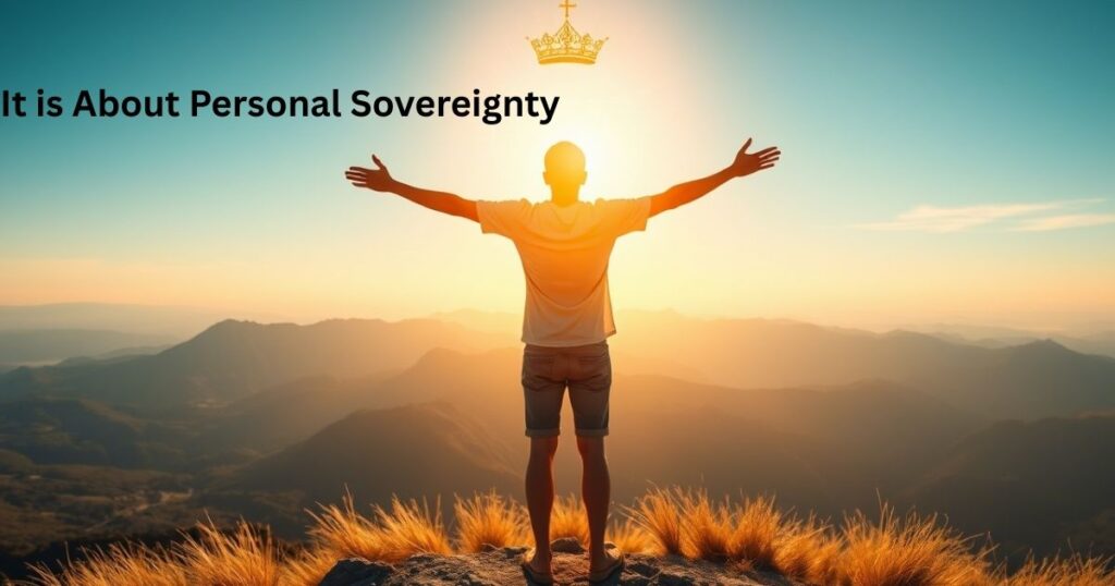 It is About Personal Sovereignty
