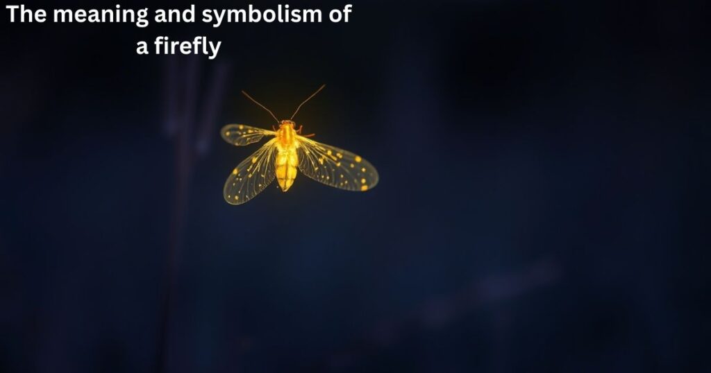 The meaning and symbolism of a firefly