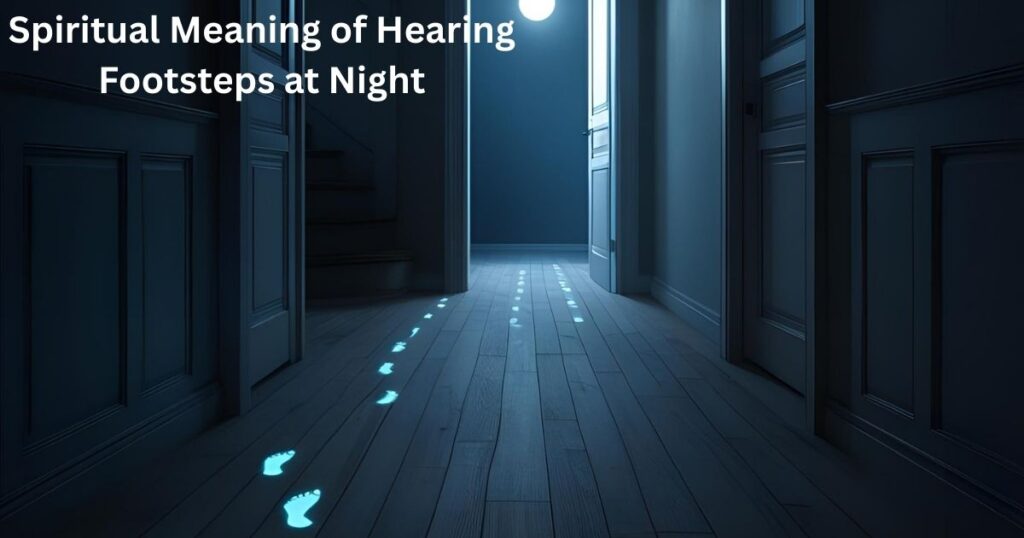 Spiritual Meanings of Hearing Footsteps at Night in The House