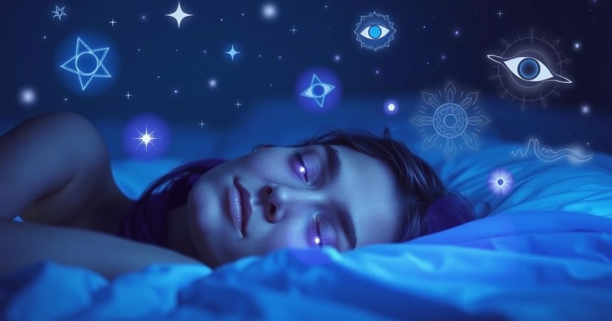 Spiritual Meanings of Sleeping With Eyes Open