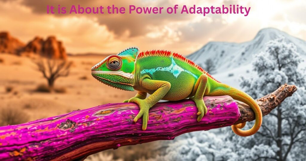 It is About the Power of Adaptability