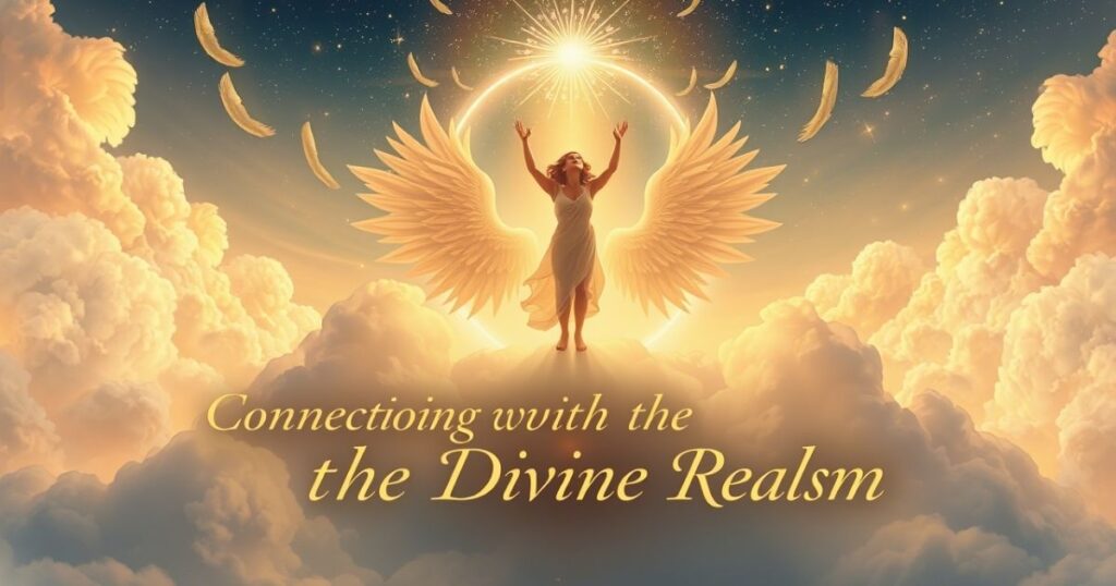 It is about connecting with the divine realm