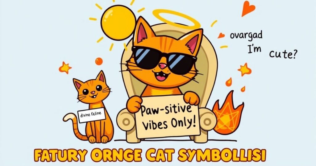 Jokes and Puns Featuring Orange Cat Symbolism