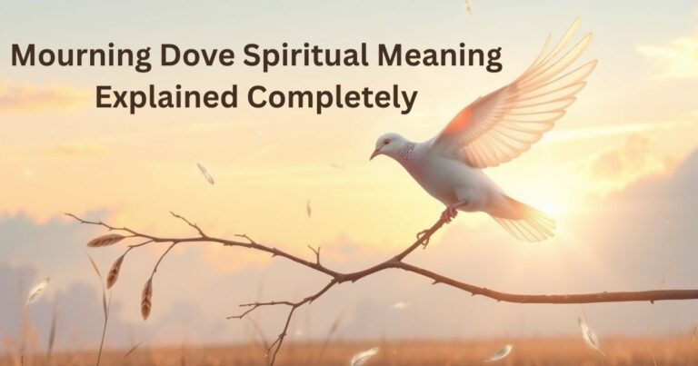 Mourning Dove Spiritual Meaning Explained Completely