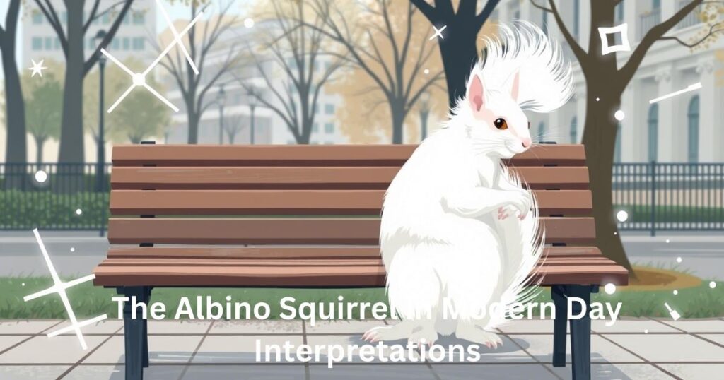 The Albino Squirrel in Modern Day Interpretations