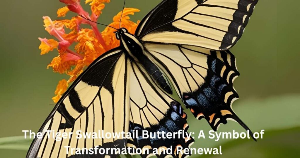The Tiger Swallowtail Butterfly: A Symbol of Transformation and Renewal