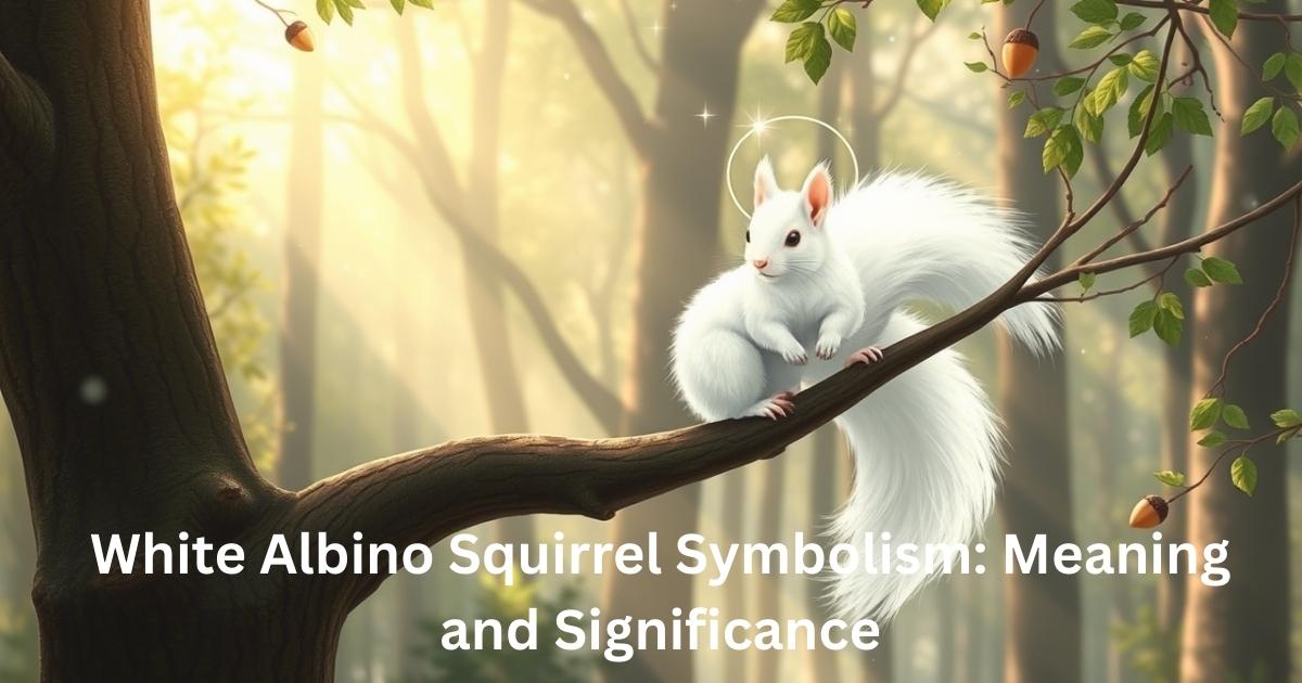 White Albino Squirrel Symbolism: Meaning and Significance
