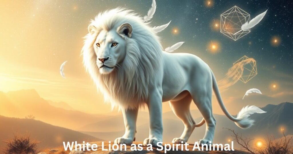White Lion as a Spirit Animal