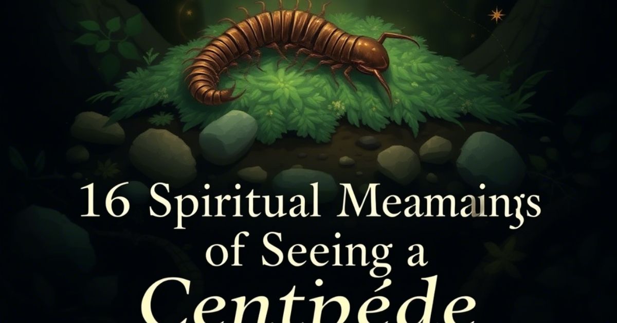 16 Spiritual Meanings of Seeing a Centipede