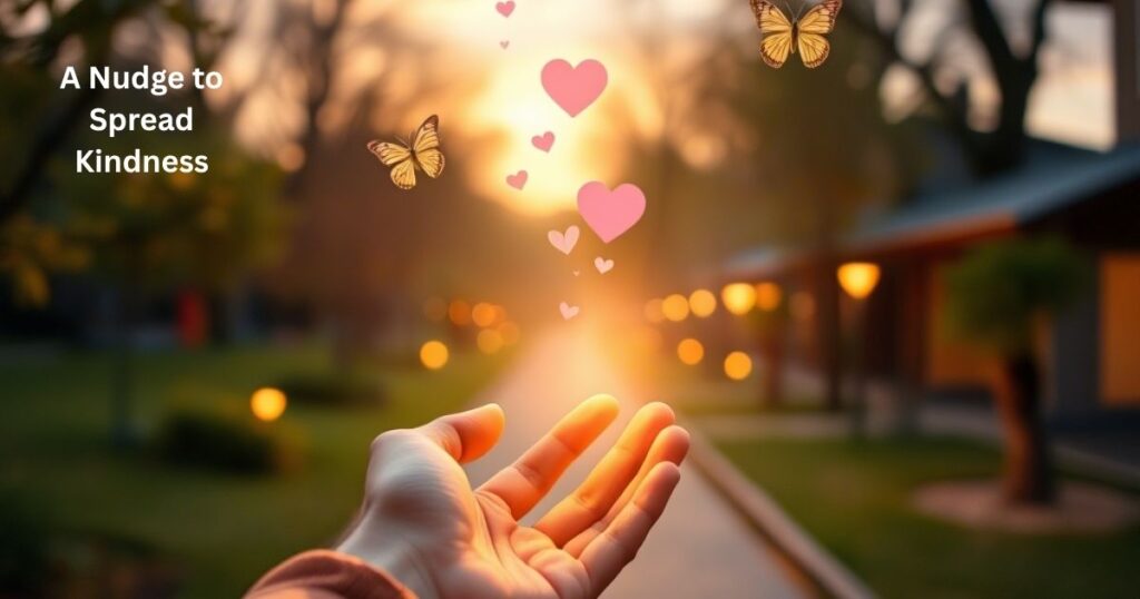 A Nudge to Spread Kindness