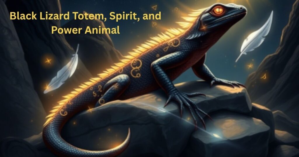 Black Lizard Totem, Spirit, and Power Animal