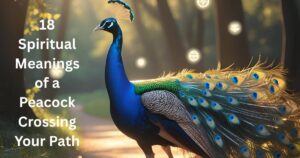 Spiritual Meanings of a Peacock Crossing Your Path