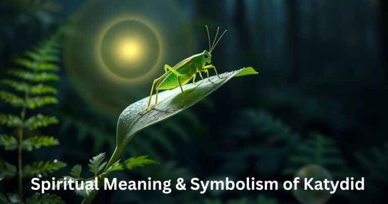 Spiritual Meaning & Symbolism of Katydid