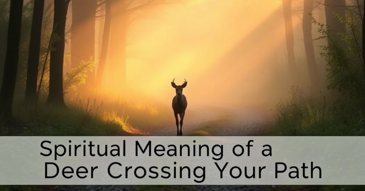 Spiritual Meaning of a Deer Crossing Your Path