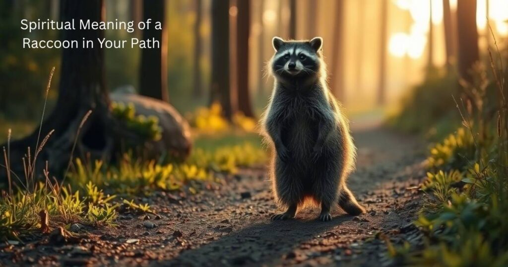 Spiritual Meaning of a Raccoon in Your Path