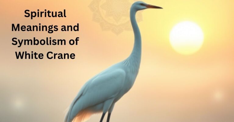 Spiritual Meanings and Symbolism of White Crane