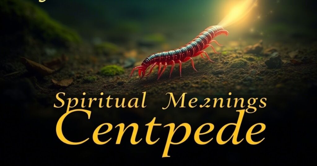 Spiritual Meanings of Seeing a Centipede
