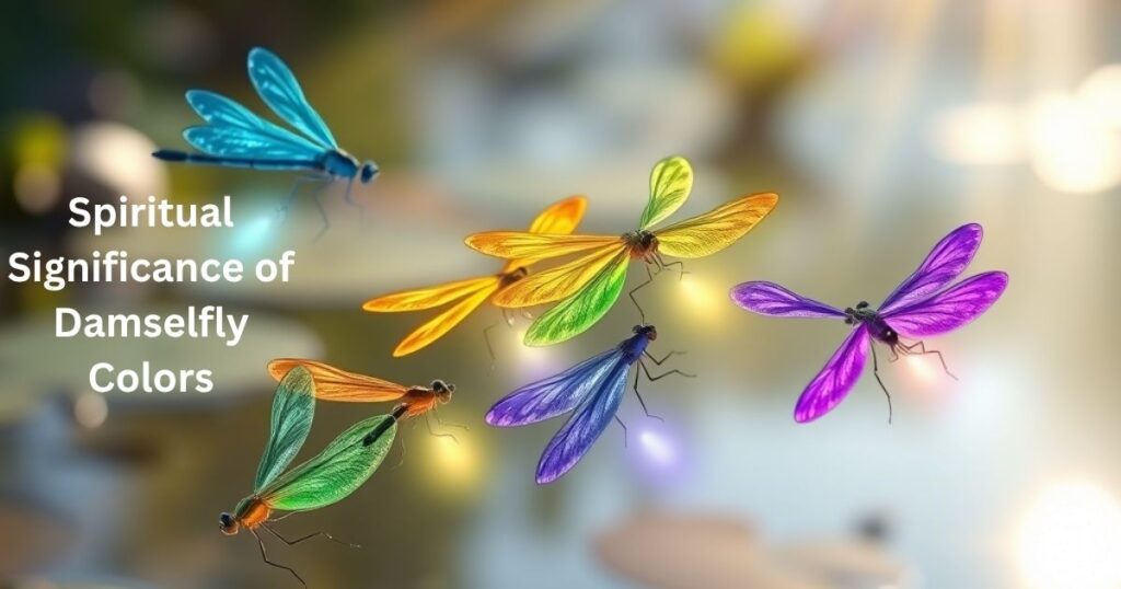 Spiritual Significance of Damselfly Colors