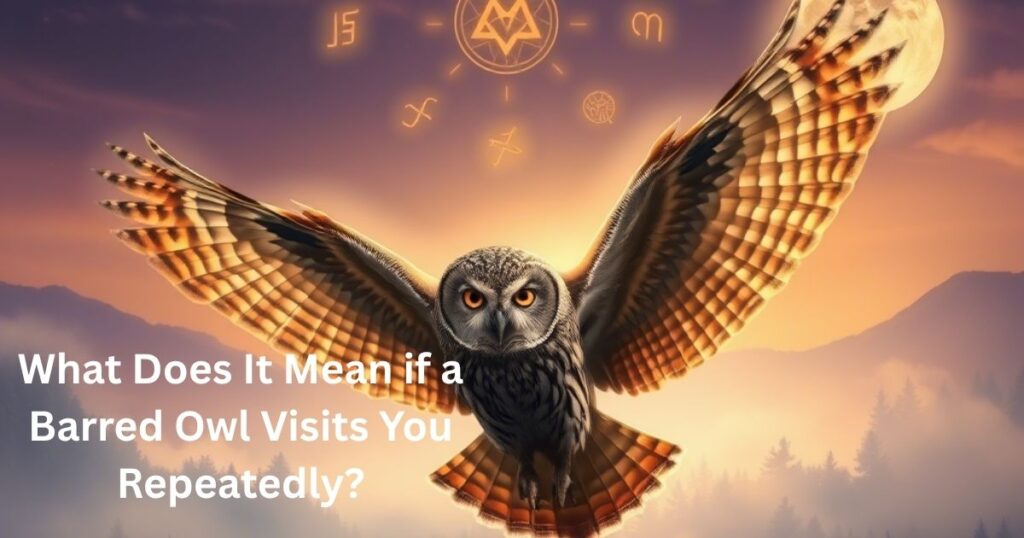 What Does It Mean if a Barred Owl Visits You Repeatedly?
