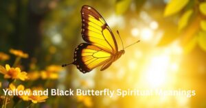 Yellow and Black Butterfly Spiritual Meanings