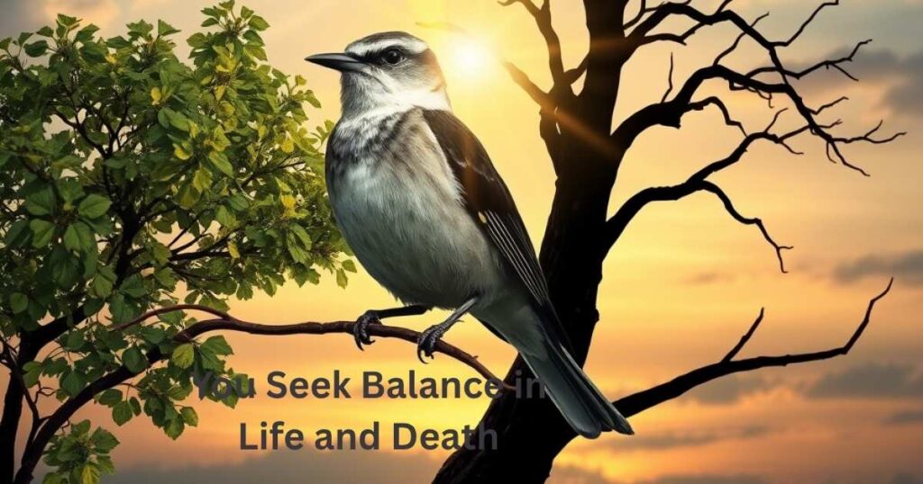 You Seek Balance in Life and Death