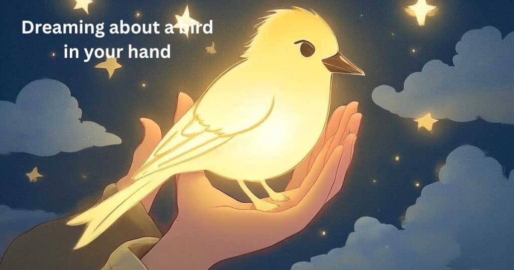 Dreaming about a bird in your hand