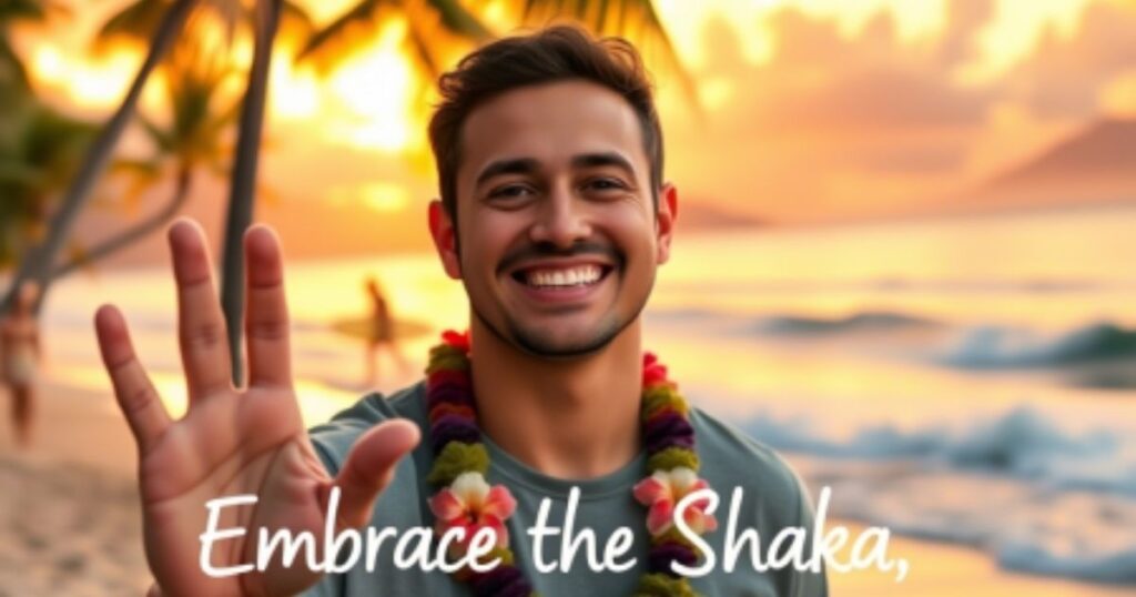Embrace the Shaka,and Hawaii’s Spirit of Aloha