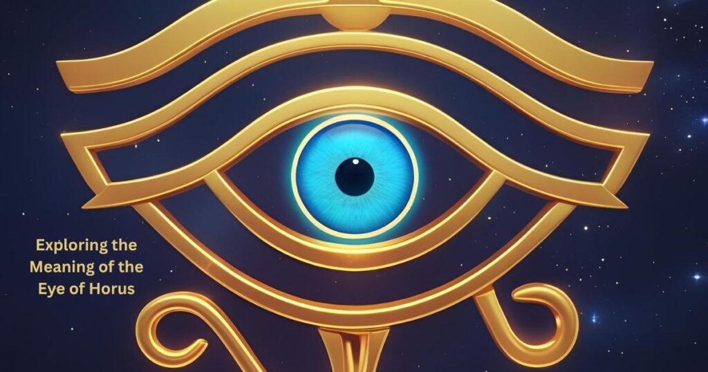 “Exploring the Meaning of the Eye of Horus”

🎨 AI Image Generation Prompt (Optimized for USA Traffic – Spiritual, Mysterious, and Educational):
Design a mysterious and spiritual image for the title “Exploring the Meaning of the Eye of Horus.” Center a glowing Eye of Horus symbol in radiant blue, gold, or silver, set against a deep, magical background (such as a starry sky, celestial mist, or ancient temple wall). Include subtle Egyptian elements like pyramids, ankhs, or faded hieroglyphs in the background. Add soft light rays or energy waves emitting from the eye to suggest power, intuition, and protection. Use elegant serif or ancient-looking fonts for the title overlay in white or gold. Keep the image clean, mystical, and visually rich — ideal for an American audience drawn to spirituality, mythology, or history. The image should be scroll-stopping and emotionally resonant, optimized for Pinterest, YouTube thumbnails, or blog posts.