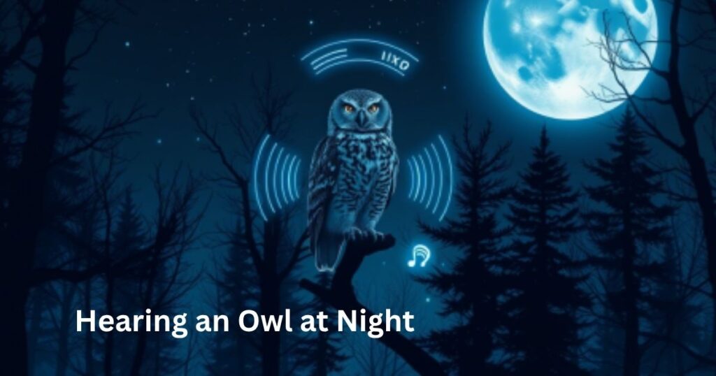 Hearing an Owl at Night
