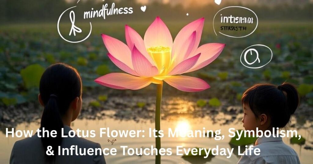 How the Lotus Flower: Its Meaning, Symbolism, & Influence Touches Everyday Life
