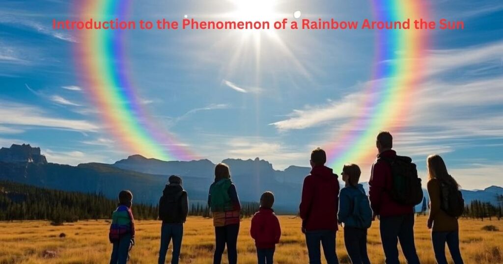 Introduction to the Phenomenon of a Rainbow Around the Sun