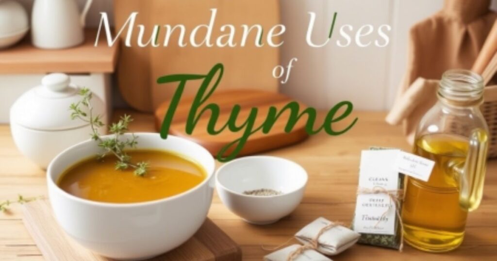  Mundane Uses of Thyme: