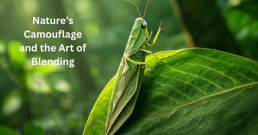 Nature’s Camouflage and the Art of Blending