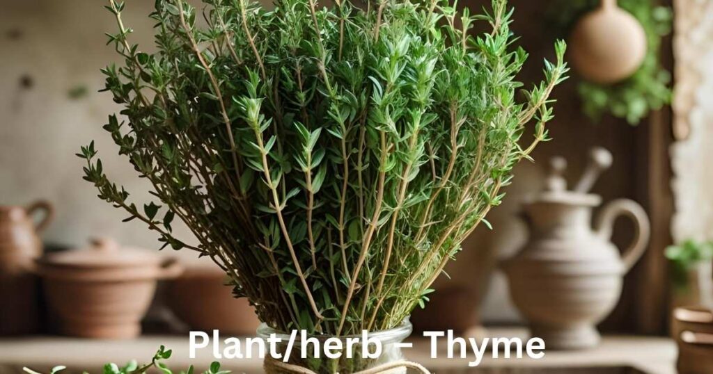  Plant/herb – Thyme