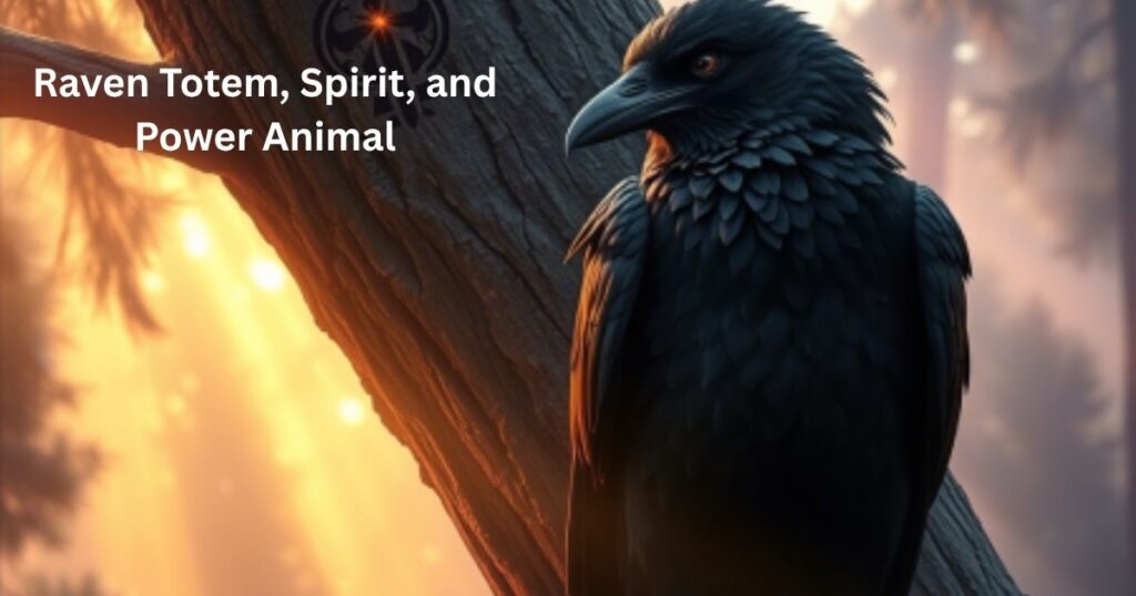 Raven Totem, Spirit, and Power Animal