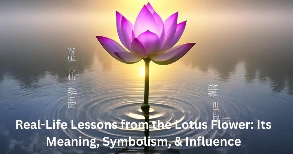 Real-Life Lessons from the Lotus Flower: Its Meaning, Symbolism, & Influence