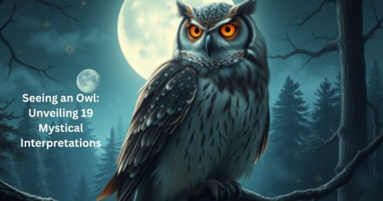 Seeing an Owl: Unveiling 19 Mystical Interpretations