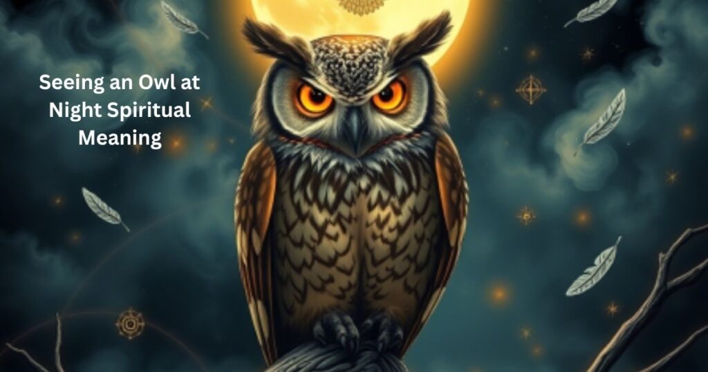 Seeing an Owl at Night Spiritual Meaning