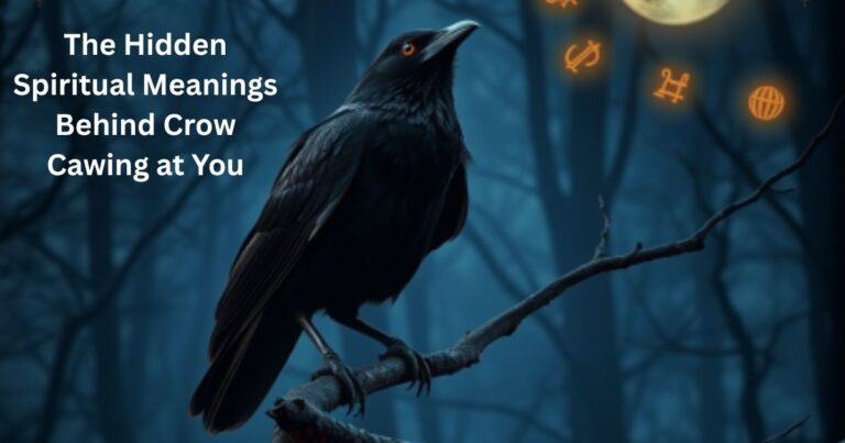 The Hidden Spiritual Meanings Behind Crow Cawing at You