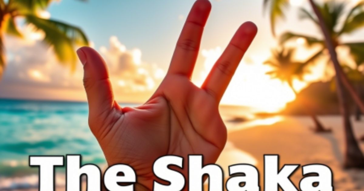 The Shaka Hand Sign
