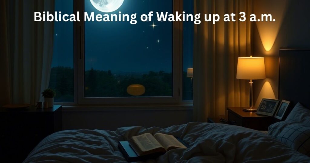 Biblical Meaning of Waking up at 3 a.m.