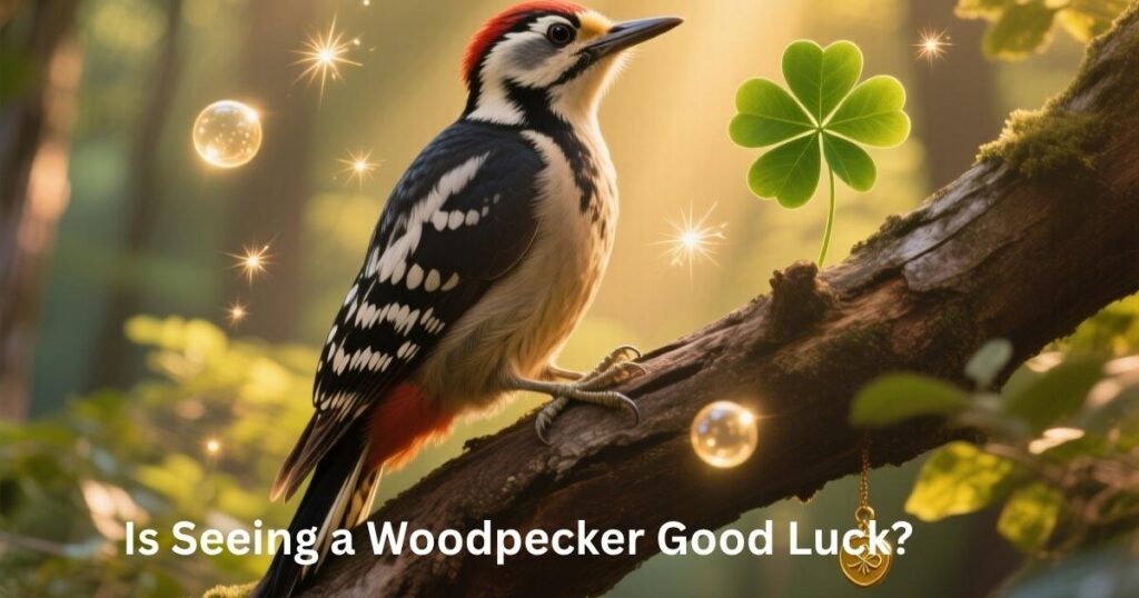 Is Seeing a Woodpecker Good Luck?